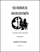 Summer Hoedown piano sheet music cover